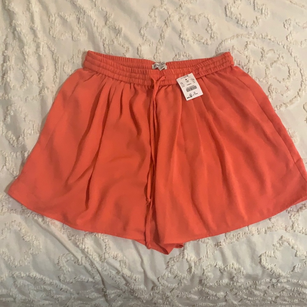 J.Crew  Orange/coral shorts NEW w/tag XS
